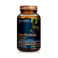 Doctor Life Pro + Pre Biotic dla dzieci, 60 kaps.