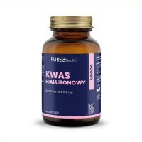 PUREO HEALTH Kwas hialuronowy 60 kapsułek