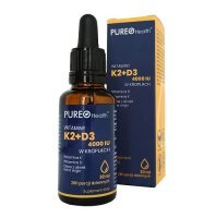 PUREO HEALTH Witaminy D3+K2 krople 30 ml