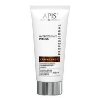 APIS COFFEE SHOT Hydrożelowy peeling z kwasem kawowym i ziarenkami kawy arabica, 200 ml