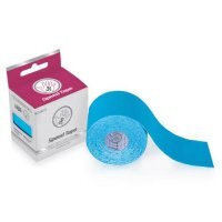 SPEED ECONOMIC Taśma kinezjologiczna bawełniana 5cm x 5m JASNONIEBIESKA