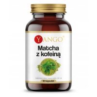 YANGO Matcha z kofeiną, 90 kaps.