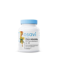 OSAVI OLEJ Z WIESIOŁKA 1800 mg z witaminą A i E 60 kapsułek