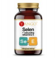 YANGO Selen + witamina E 90 kapsułek