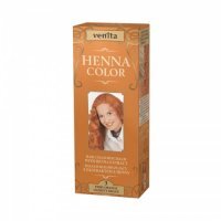 VENITA HENNA COLOR Balsam koloryzujący ziołowy z ekstraktem z henny nr 3, Ognisty Oranż, 75 ml