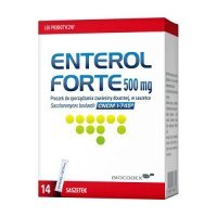 ENTEROL FORTE proszek 500 mg 14 saszetek