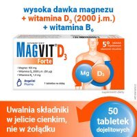 MAGVIT FORTE D3 50 tabletek dojelitowych