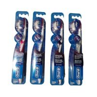 ORAL-B 3D WHITE LUXE PRO-FLEX Szczoteczka do zębów średnia 1 sztuka