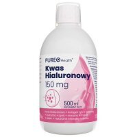 PUREO HEALTH Kwas hialuronowy 150 mg płyn 500 ml