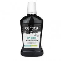 TOŁPA DENTICA Płyn do płukania jamy ustnej Black White 500 ml