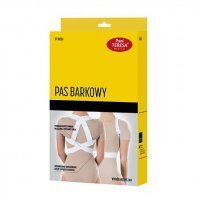 Pani Teresa Pas barkowy prostujący cielisty rozmiar S