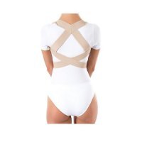 PANI TERESA Pas barkowy prostujący cielisty XL 1 sztuka