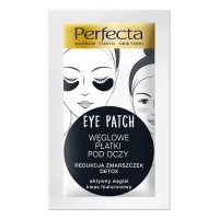 PERFECTA EYE PATCH Węglowe płatki pod oczy - redukcja zmarszczek i detox