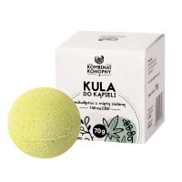 KOMBINAT KONOPNY Kula do kąpieli z CBD 150 mg Eukaliptus z miętą zieloną