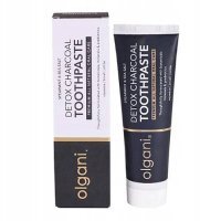 OLGANI Detox Charcoal Pasta do zębów wybielająca, 75 ml