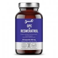YANGO Panaseus OPC + Resweratrol 50 kapsułek NEW