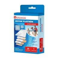 ZESTAW PLASTRÓW Uniwersalnych 20 sztuk  ZYSKAJ ZDROWIE