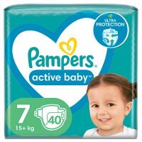 PAMPERS ACTIVE BABY Econompack 7-XXLarge 40 sztuk