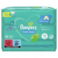 PAMPERS CHUSTECZKI FRESH CLEAN 3 x 52 sztuki