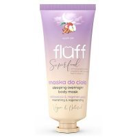 FLUFF SUPERFOOD Maska do ciała na noc, odżywcza i regenerująca, Szarlotka, 150ml