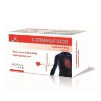 CORMEGA 1000 1 g 40 kapsułek