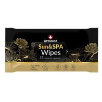 OPHARM SUN&SPA WIPES Chusteczki nawilżane 32 sztuki
