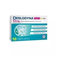 DESLODYNA FAST JUNIOR 2,5 mg 10 tabletek