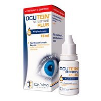 OCUTEIN SENSITIVE PLUS krople do oczu 15 ml