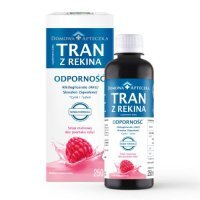 DOMOWA APTECZKA Tran z rekina o smaku malinowym, 250ml