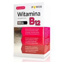 WITAMINA B12 Forte 30 kapsułek PUWER