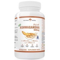 ALTO PHARMA Ashwagandha Ekstrakt 600 mg Vege 90 kapsułek