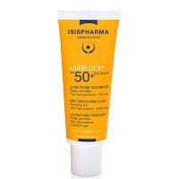 ISISPHARMA UVEBLOCK DRY TOUCH SPF50+ Ultralekki fluid bezbarwny, 40 ml