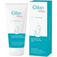 OILLAN BABY Żel do mycia ciała i włosów 3w1 od 1. dni życia 200 ml