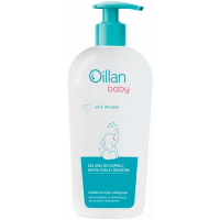 OILLAN BABY Żel do mycia ciała i włosów 3w1 od 1. dni życia 750 ml