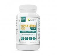 WISH Pharmaceutical Kwas Alfa Lipidowy ALA 600mg 60 Vege kapsułek