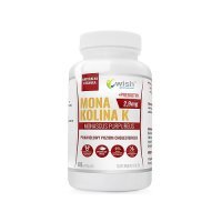 WISH Pharmaceutical Monakolina K 2,9mg + Prebiotyk 60 Vege kapsułek