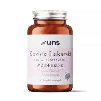 UNS Premium Kozłek Lekarski + Bioperine, 60 kaps.
