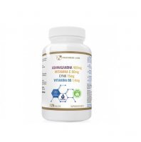 PROGRESS LABS Ashwagandha + Cynk + Witamina C+ Witamina B6 120 tabletek