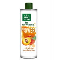 BIAŁY JELEŃ SHOWER POWER Żel pod prysznic Brzoskwiniowy 400ml