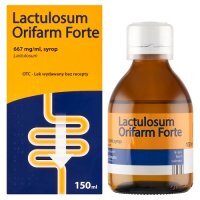 LACTULOSUM Orifarm FORTE syrop 667 mg/ml 150 ml