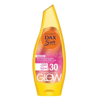 DAX SUN Rozświetlająca olejkowa emulsja ze złotymi drobinkami SPF30 175 ml