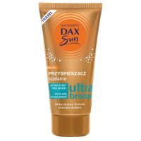 DAX SUN TRAVEL Przyspieszacz opalania ze złotymi drobinkami 50 ml