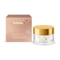 DERMIKA IMAGINE PLATINUM SKIN Ciekłokrystaliczny krem przeciwzmarszczkowy platyna + peptydy 70+ 50ml