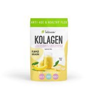 INTENSON Kolagen o smaku bananowym + kwas hialuronowy + Witamina C 60 g