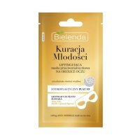 BIELENDA KURACJA MŁODOŚCI Liftingująca maska przeciwzmarszczkowa w płacie na okolice oczu 10g