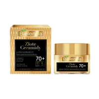 BIELENDA ZŁOTE CERAMIDY 70+ Ultra naprawczy krem przeciwzmarszczkowy 50ml
