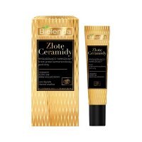 BIELENDA ZŁOTE CERAMIDY Wygładzająco-nawilżający krem przeciwzmarszczkowy pod oczy 15 ml