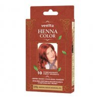 VENITA HENNA COLOR Ziołowa odżywka koloryzująca nr 10 OWOC GRANATU 25 g