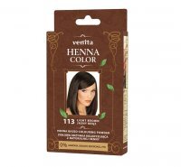 VENITA HENNA COLOR Ziołowa odżywka koloryzująca nr 113 JASNY BRĄZ 25 g