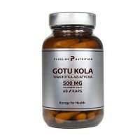 Pureline Nutrition Gotu kola wąkrotka azjatycka 500 mg, 60 kaps.